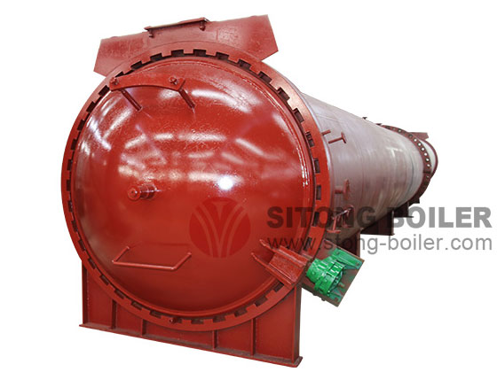 Horizontal Industrial Autoclave For Wood Presevation