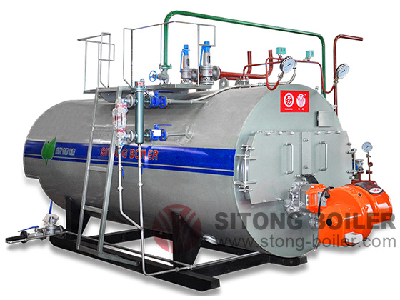 CWNS Horizontal Type Industrial Oil Gas Hot Water Boiler