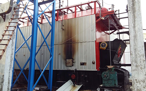 10ton SZL Series Coal Fired Steam Boiler for Zambia Alcohol factory