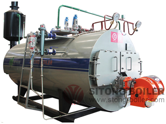 CWNS Horizontal Type Industrial Oil Gas Hot Water Boiler