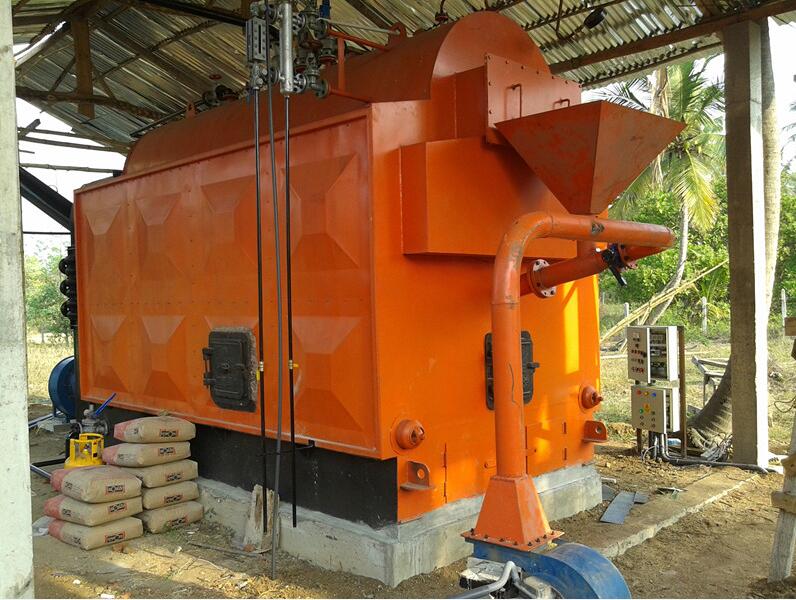 2t Rice Husk Steam Boiler Used for Sri Lanka Rice Mill