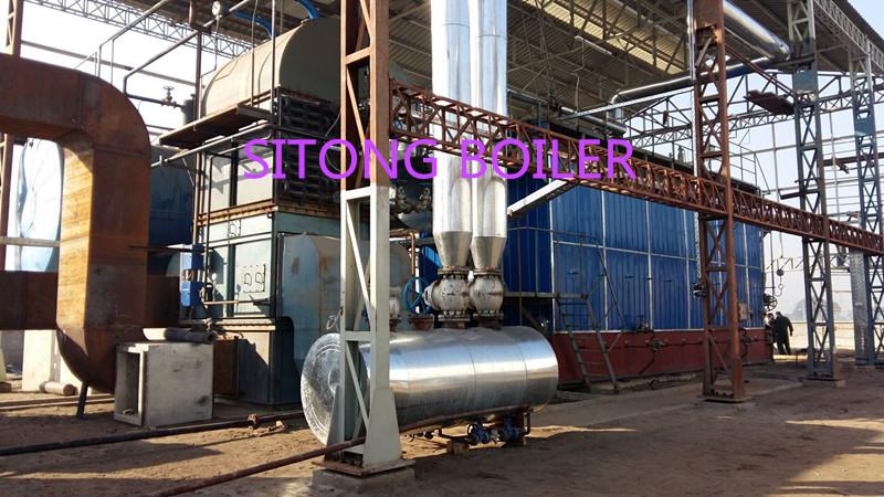 25ton Coal Fired Steam Boiler Installed in Pakistan