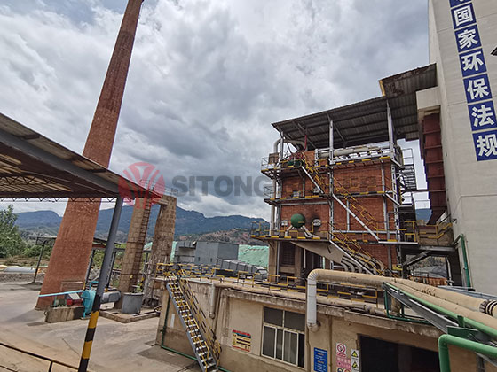 CFB Boiler With Saturated Steam