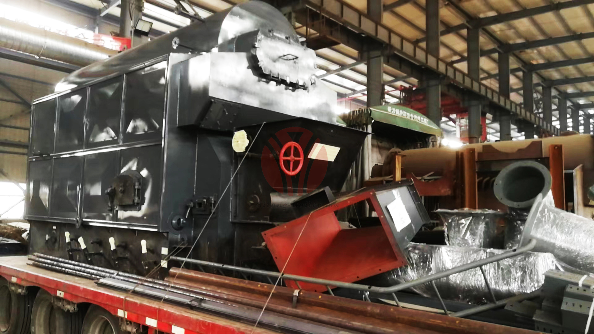 2 ton Coal Fired Steam Boiler for PET Bottle Processing in Indonesia