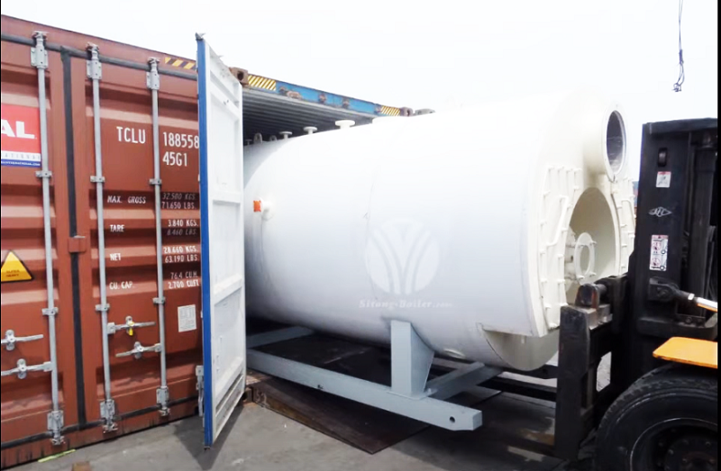3 ton Oil Fired Steam Boiler Used for Hotel Supplies Cleaning in the United Arab Emirates