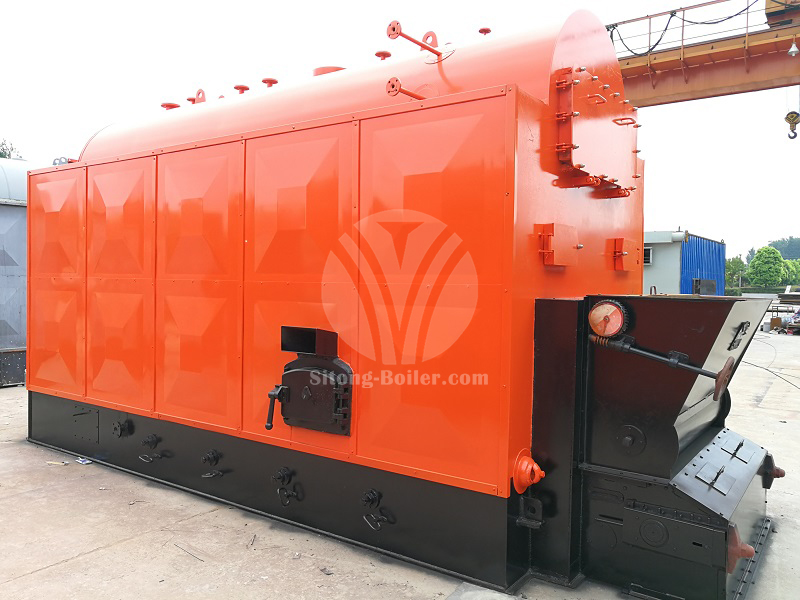 4 ton Coal Fired Steam Boiler Used for Steam Supplying in Rubber Industry in the Philippines