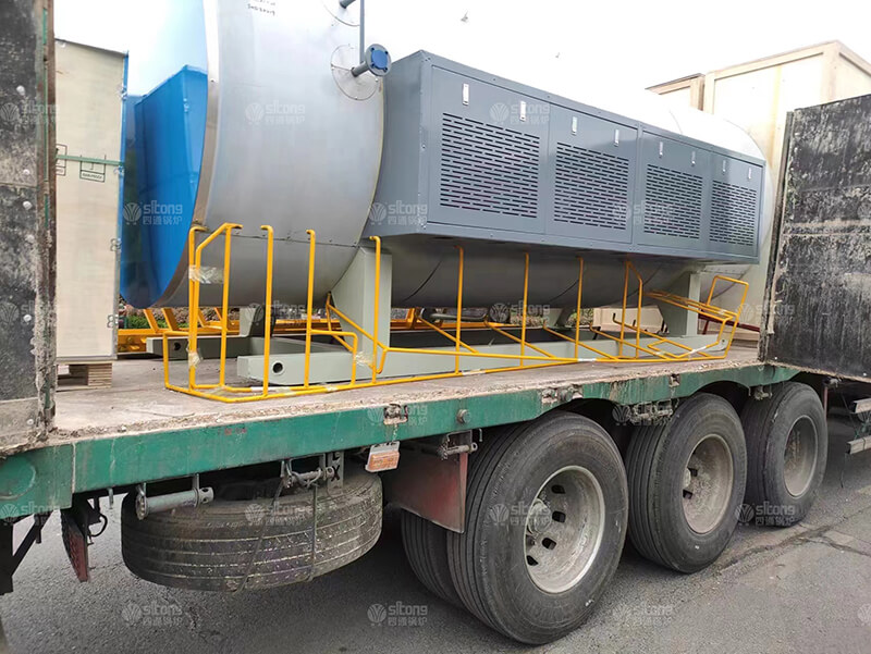 2 Sets of Horizontal Electric Steam Boiler Used for a Food Company in Indonesia