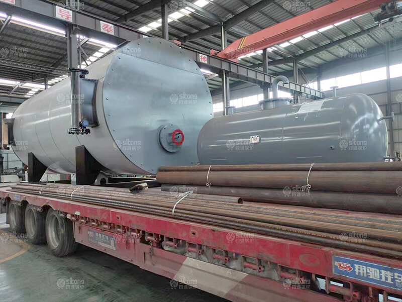 3500 kw Gas Fired Thermal Oil Heater for Knit Gloves Production of an Textile Company  in Indonesia