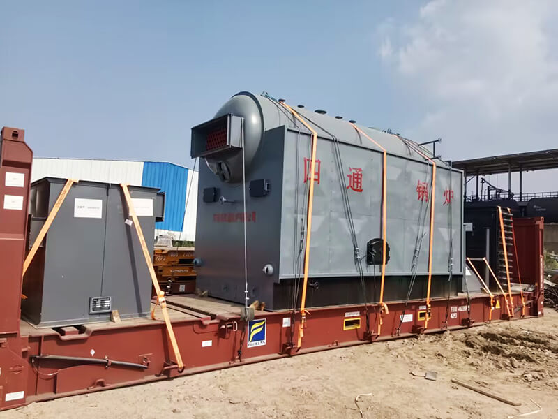 4 ton Biomass Boiler Used for a Textile Factory of One of the Largest Textile Groups in Mauritius