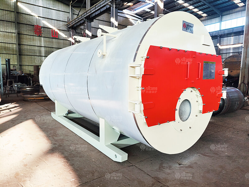 4 ton Gas Fired Steam Boiler Used for a Textile Factory in Cambodia