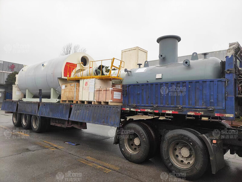 4 ton Oil Gas Fired Steam Boiler Used for Production of a Paper Making Enterprise in Ukraine