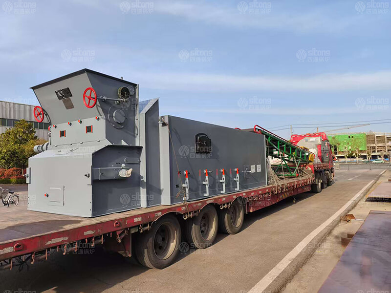4 ton Biomass Fired Chain Grate Boiler Used for Ketchup Production of a Food Enterprise in Ethiopia