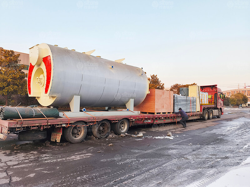 10 ton of Oil Gas Fired Steam Boiler Used for a Textile Shipped to the Bangladesh
