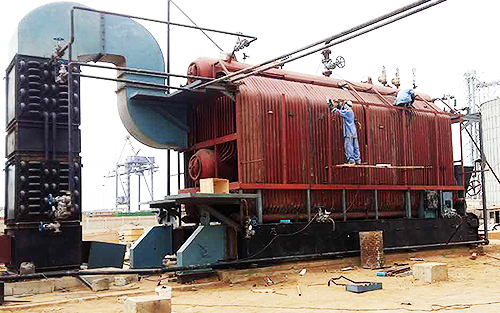 15ton Coal Fired Membrane Boiler in Pakistan