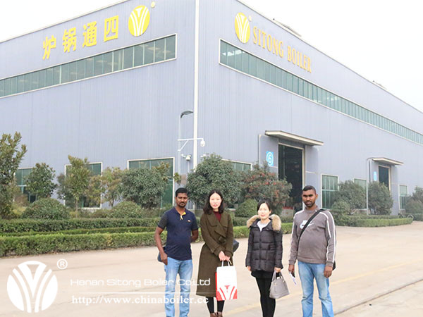 Siri Lanka Customer Visit Sitong Boiler Manufacturer