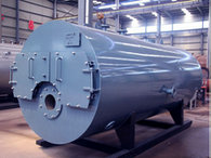 CWNS oil and gas fired hot water boiler