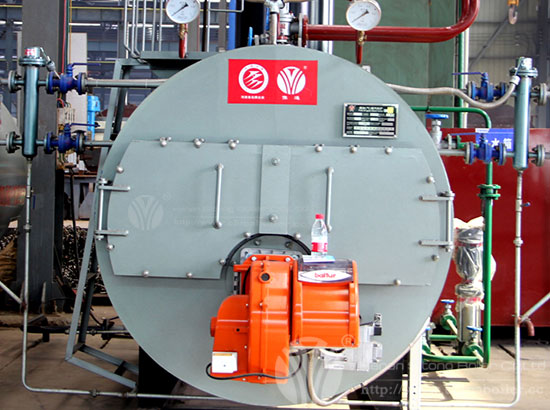 WNS oil and gas fired hot water boiler