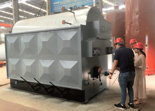 Thailand Customer Visit Sitong Boiler for Wood Boiler