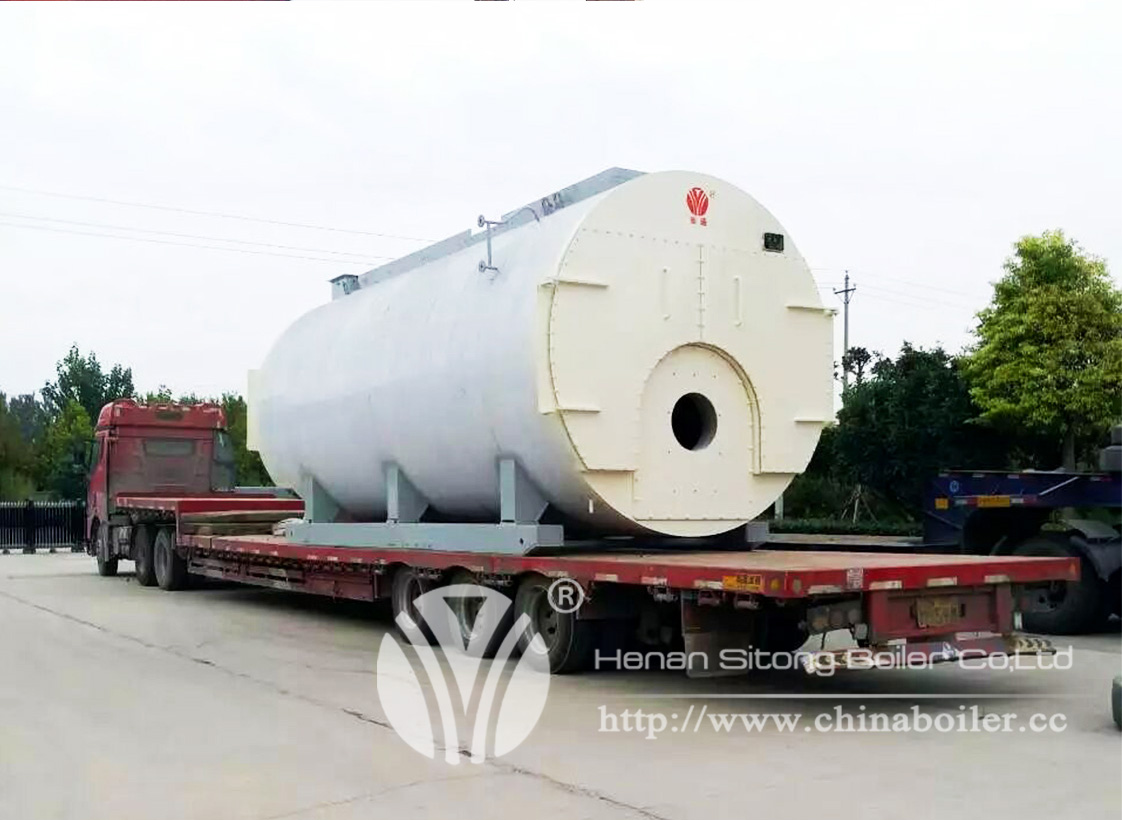 15t WNS Series Natural Gas Fired Condensing Steam Boiler For Mongolia 